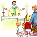 children at mass